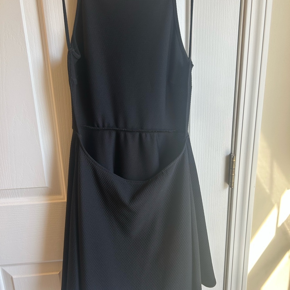 Backless Black Mini Dress Urban Outfitters Size Large - Picture 5 of 7